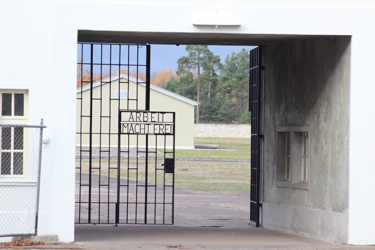 Tor zur Gedenkstätte und Museum Sachsenhausen